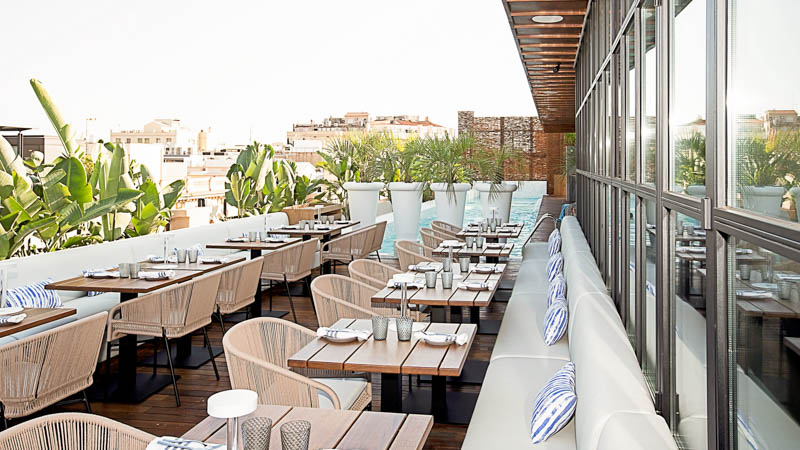 millors terrasses rooftop barcelona verbena monument hotel