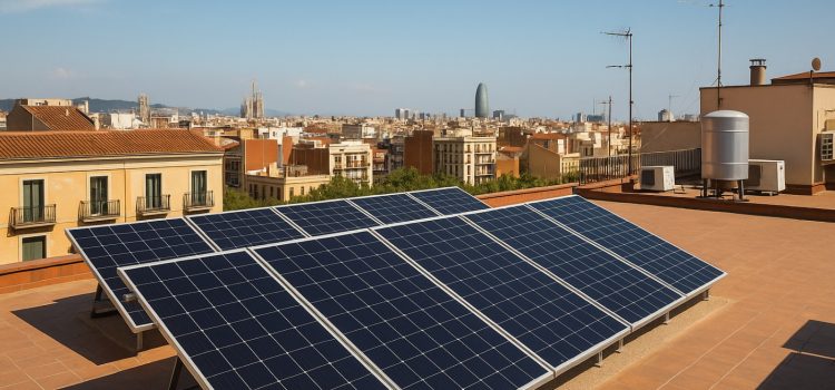 panells solars casa comunitat